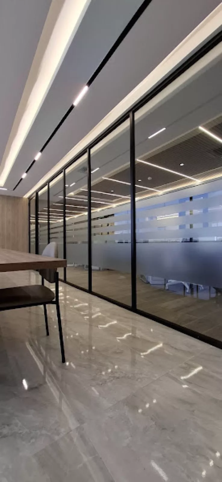 Mampara Fija Aluminio - NOVAvidrio Guayaquil