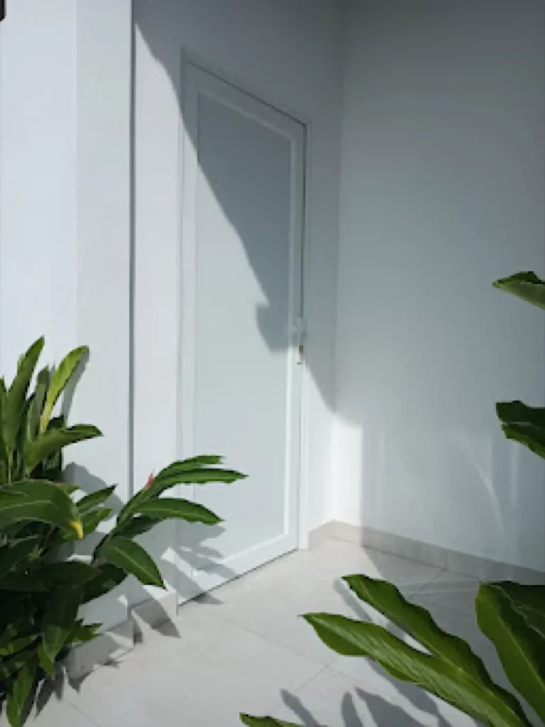 Puerta de Vidrio - Puertas en Vía la Costa