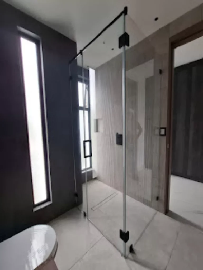 Mampara Fija Minimalista - Mamparas de Ducha en Aurora