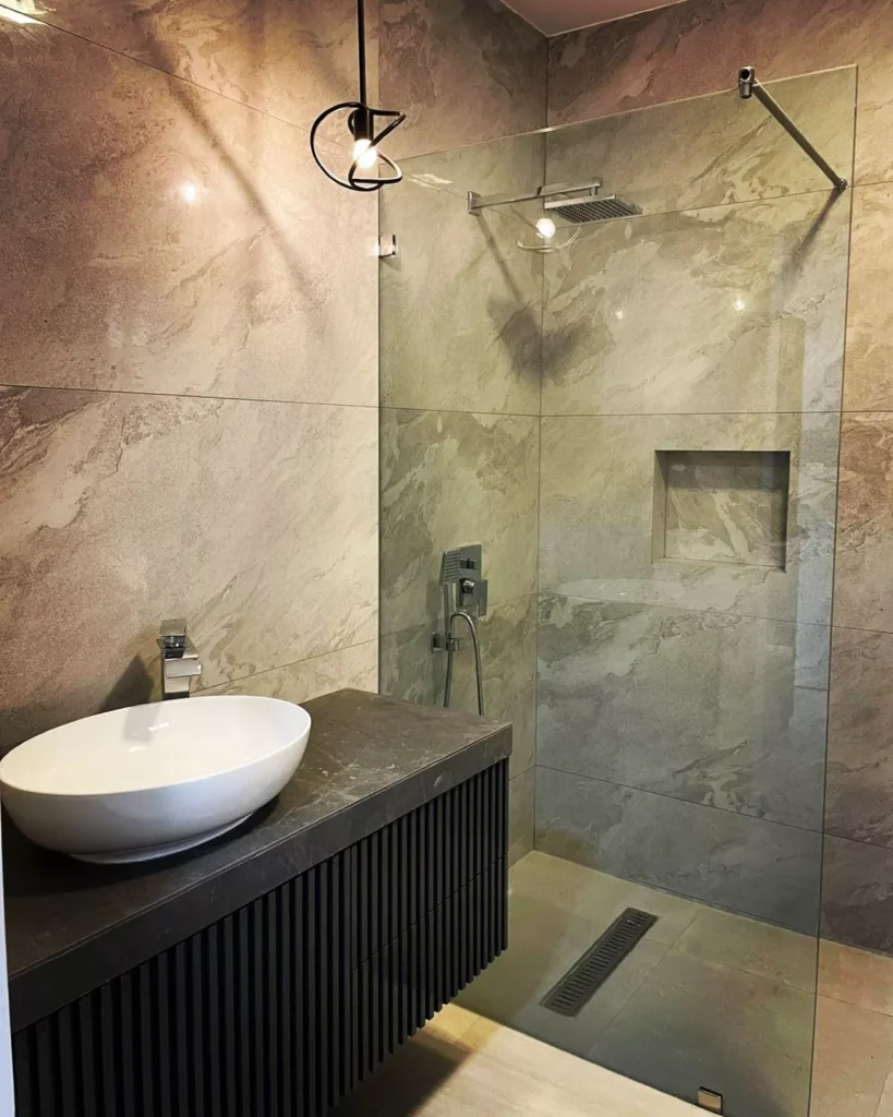 Mampara Corrediza Elegante - Mamparas de Ducha en Vía la Costa